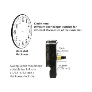 Youngtown 12888 Mecanismo de movimiento de reloj_2