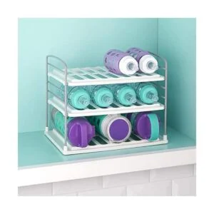 YouCopia UpSpace Organizador de botellas de agua con 3_6