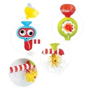 Yookidoo Spin N Sprinkle Water Lab Juguete de baño para_3