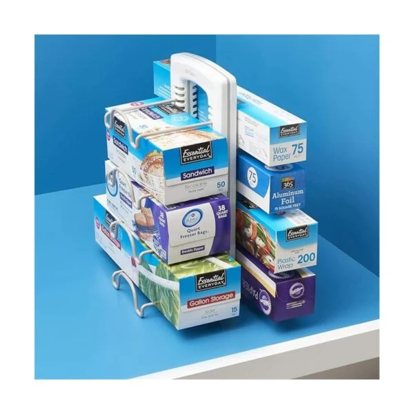 YouCopia WrapStand Organizador de caja de cocina tamaño_4