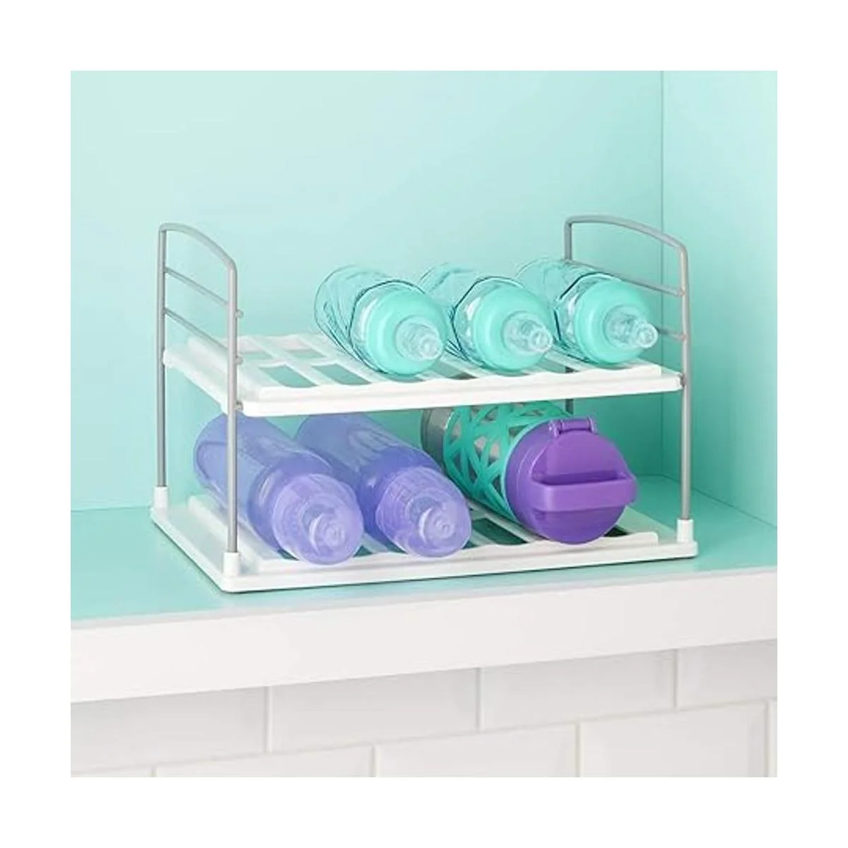 YouCopia UpSpace Organizador de botellas de agua con 2_5