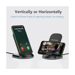 Yootech Paquete de 2 cargadores inalámbricos soporte de_4