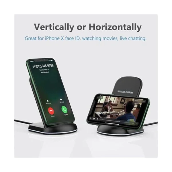 Yootech Paquete de 2 cargadores inalámbricos soporte de_4