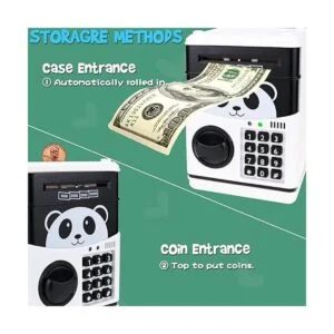 Yoego Banco de dinero para niños alcancías electrónicas