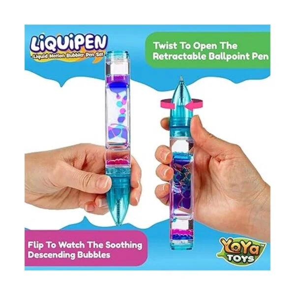 YoYa Toys Liquipen Bolígrafos sensoriales de burbujas de_3