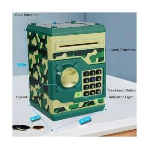 Yoego Caja de dinero para niños alcancías electrónicas_3