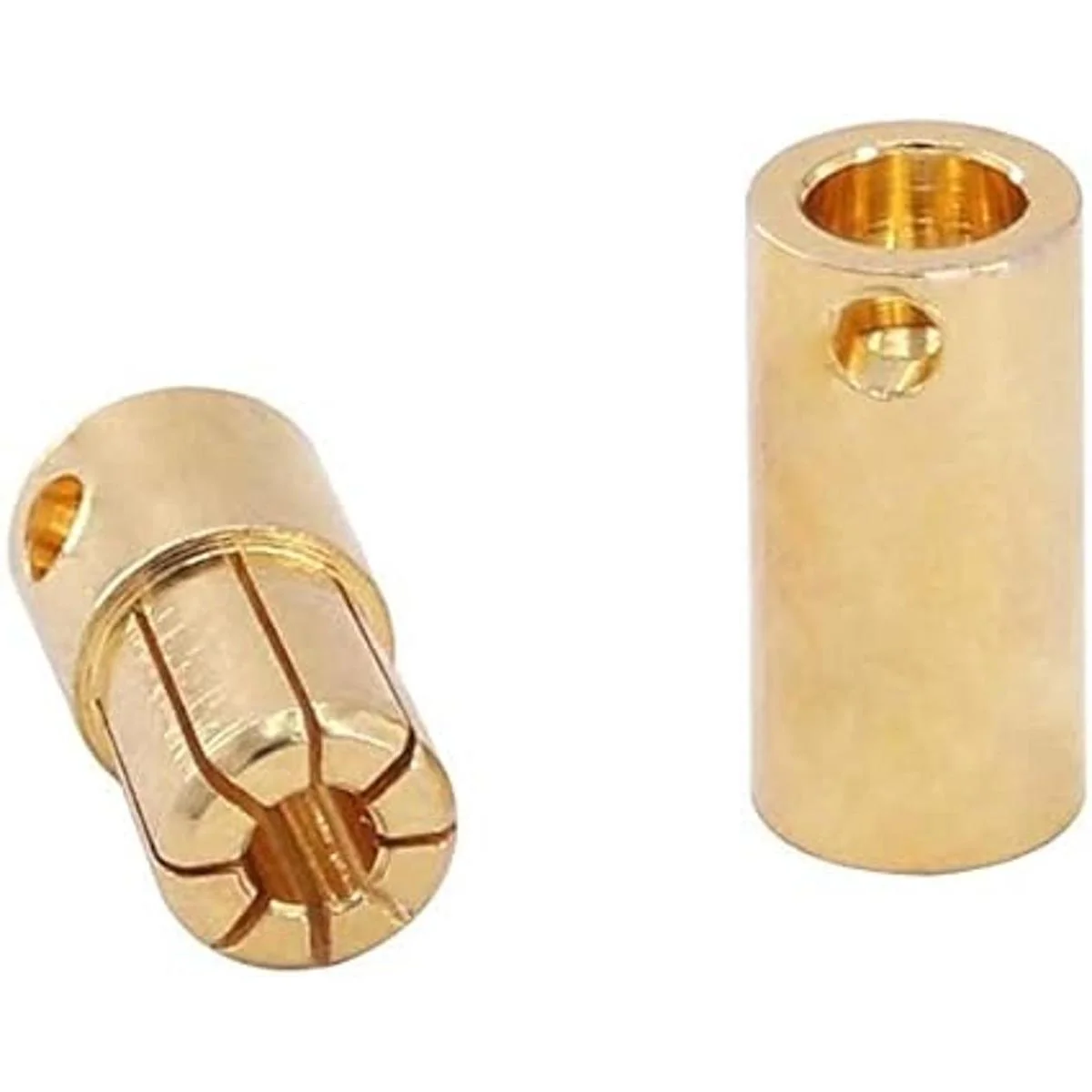 Yiqigou 20 pares de conectores chapados en oro de 0.236 in_3