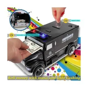 Yoego Alcancías electrónicas para niños gran juguete de_4