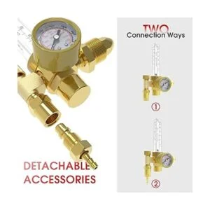 Yeswelder Medidor de flujo de argónCO2 Mig Tig de gas_5