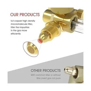 Yeswelder Medidor de flujo de argónCO2 Mig Tig de gas_4