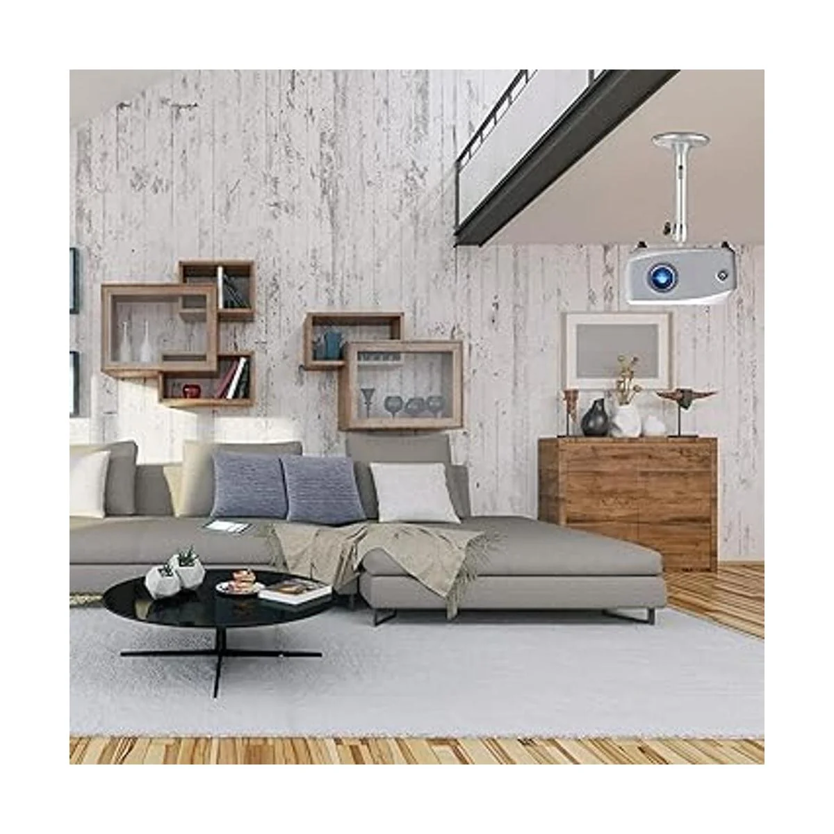 YiePhiot Soporte de montaje para proyector de pared de_6