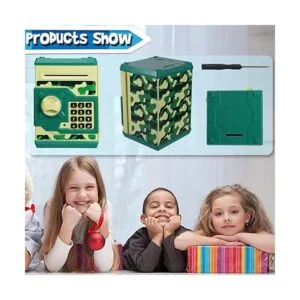 Yoego Caja de dinero para niños alcancías electrónicas_4