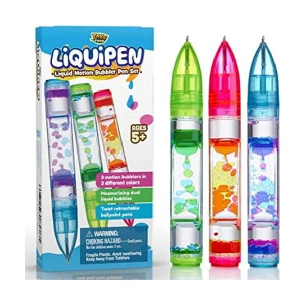 YoYa Toys Liquipen Bolígrafos sensoriales de burbujas de_1