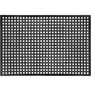 Yesland Tapete de goma para puerta de 35 x 23 pulgadas
