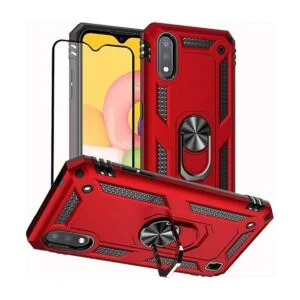 Yiakeng Funda protectora de grado militar con anillo para_1