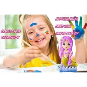 Yileqi Kit de pintura de sirena juguetes de sirena_6