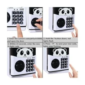 Yoego Banco de dinero para niños alcancías electrónicas