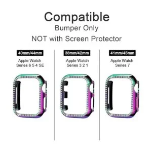 Yolovie Carcasa compatible con Apple Watch SE 1.49_3