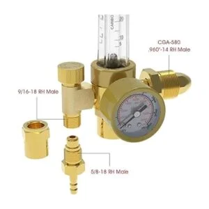 Yeswelder Medidor de flujo de argónCO2 Mig Tig de gas_3