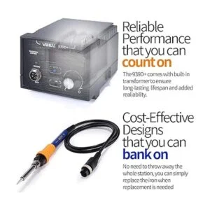 Yihua 939D Estación de soldadura digital profesional_5