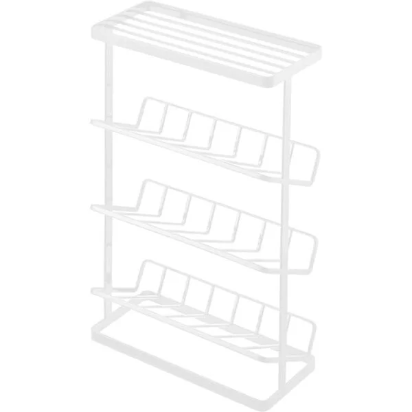 Yamazaki Home Dispensador organizador de baño de pie_1
