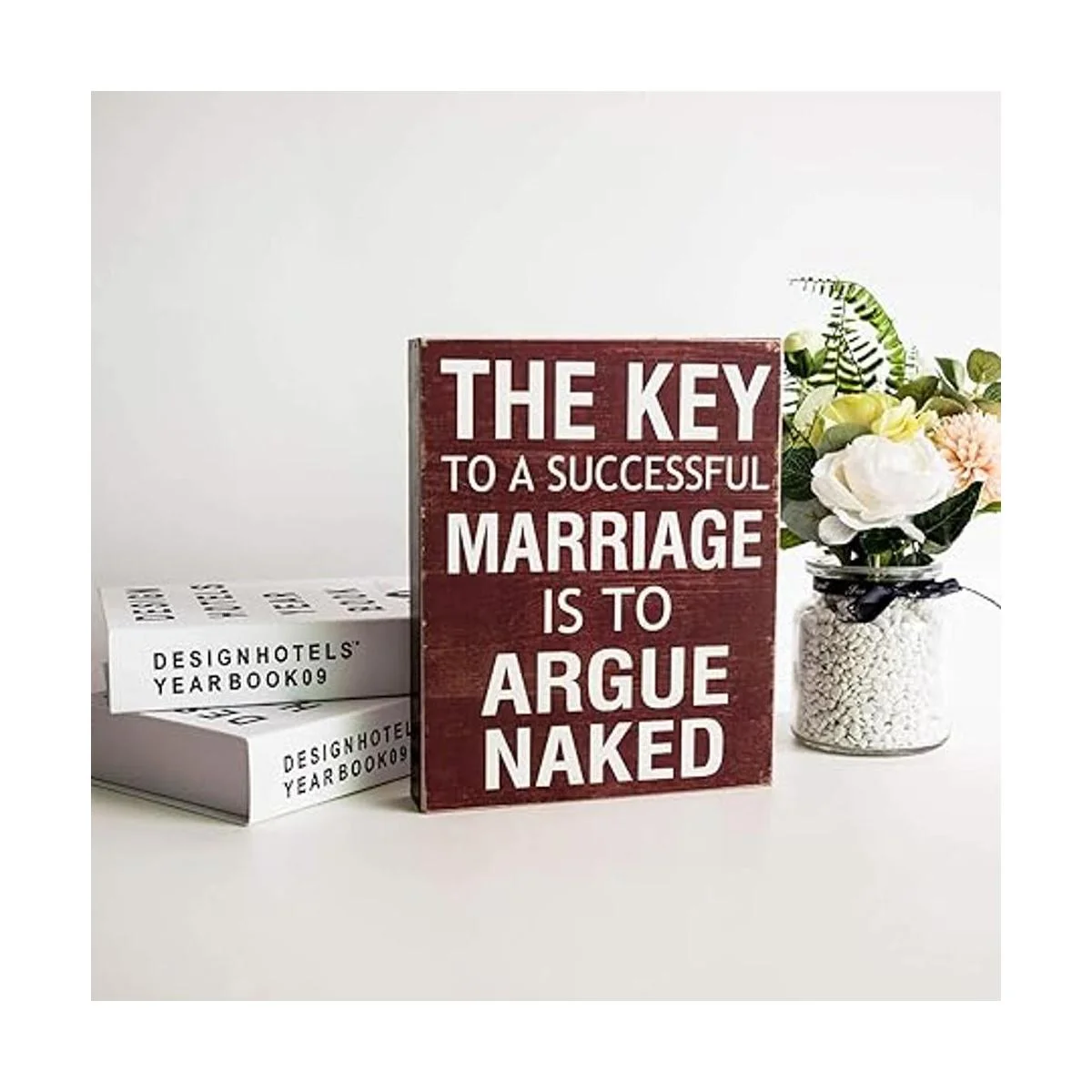 Yankario Cartel rústico para decoración del hogar regalo_4