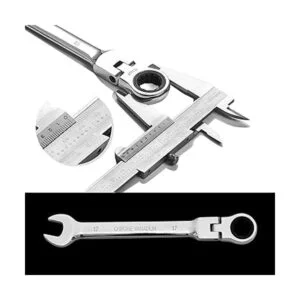 Yashong Juego de llaves de trinquete de cabeza flexible