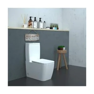 Yankario Divertido letrero de decoración de pared de baño_6