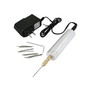 Yakamoz Mini taladro portátil de mano de aluminio micro