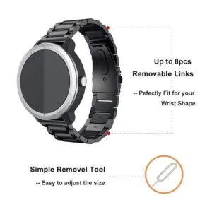 Yeejok Vivoactive 3 correas para hombres y mujeres_2