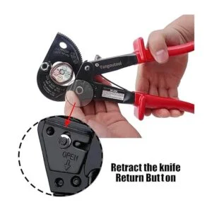 Yangoutool Cortador de alambre de trinquete y cortador de_6