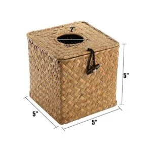 Yesland Paquete de 2 cajas cuadradas de pañuelos faciales