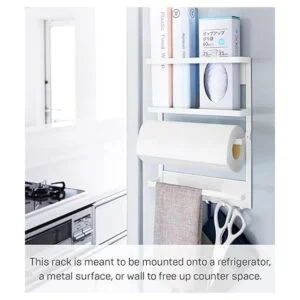 Yamazaki home 2560 organizador para cocina magnético