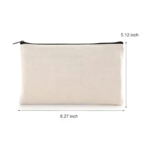 Yarlung Paquete de 20 bolsas de lona con cremallera 8 x 5