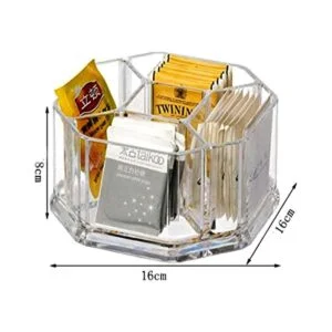 Yakri Soporte acrílico para bolsas de té de café azúcar_2