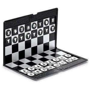 Yellow Mountain Imports Juego de cartera de ajedrez_2