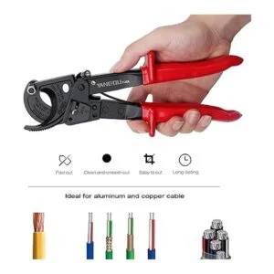 Yangoutool Cortador de alambre de trinquete y cortador de_3