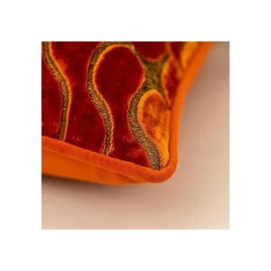 Yangest Funda de cojín de terciopelo geométrica cuadrada_5