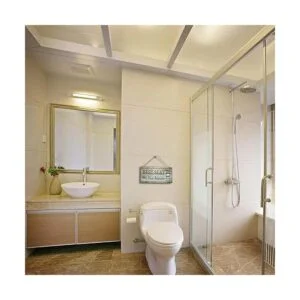 Yankario Divertido letrero de decoración de pared de baño_5