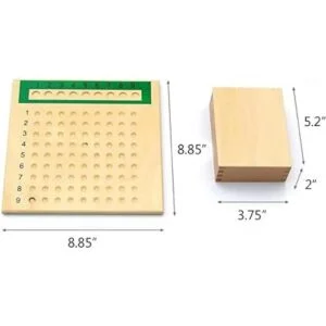 Yanhan Montessori Manipulativos de matemáticas Material_5
