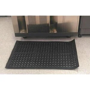 Yesland Tapete de goma para puerta de 35 x 23 pulgadas