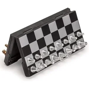 Yellow Mountain Imports mini ajedrez magnético de viaje_5