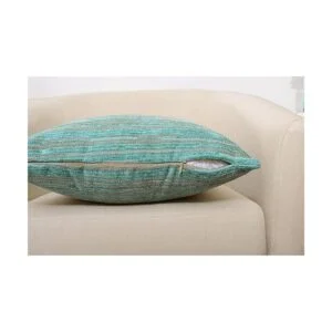 Yeiotsy Fundas de almohada decorativas verde azulado