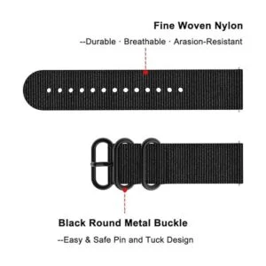 Yeejok Vivoactive 3 bandas de nailon repuesto de correas_2