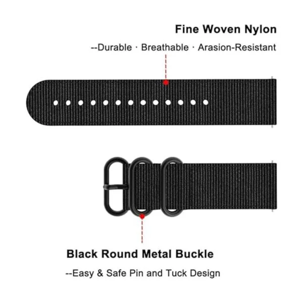Yeejok Vivoactive 3 bandas de nailon repuesto de correas_2