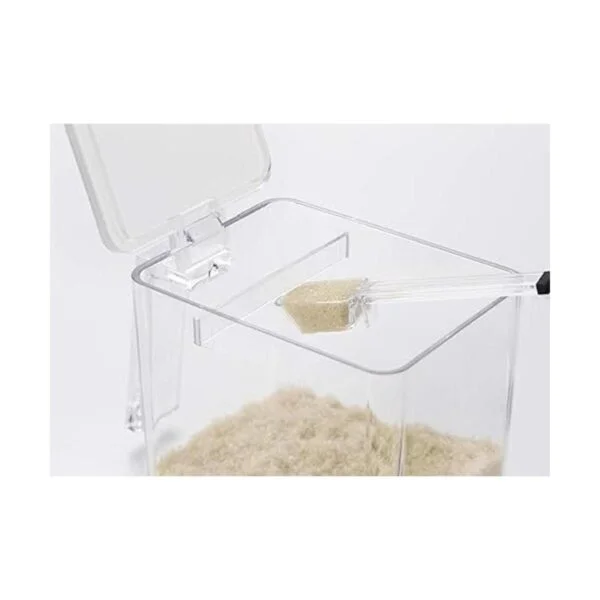 Yamazaki Home Contenedor de especias grande blanco_3