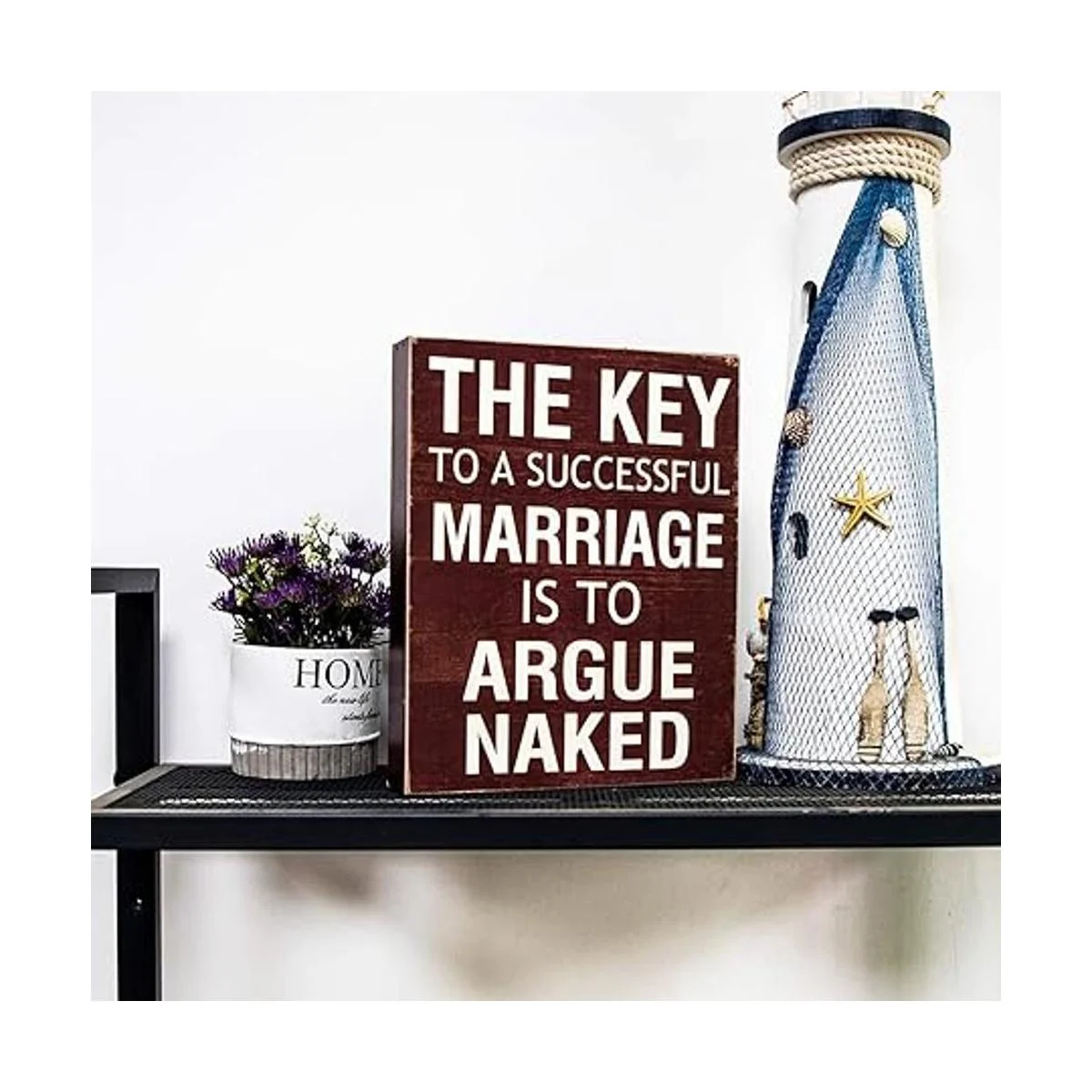 Yankario Cartel rústico para decoración del hogar regalo_5