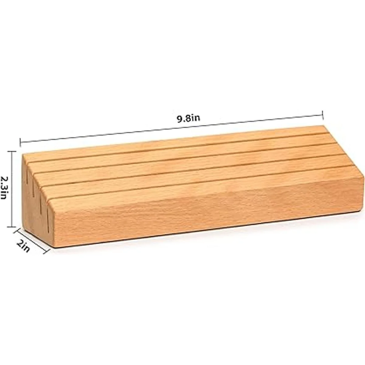 Yellow Mountain Imports Portatarjetas de madera de haya_4