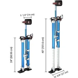 Yescom Zancos para paneles de yeso de 24 a 40 pulgadas