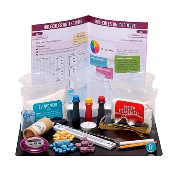 Yellow Scope Kit de química de base de vasos y burbujas_3